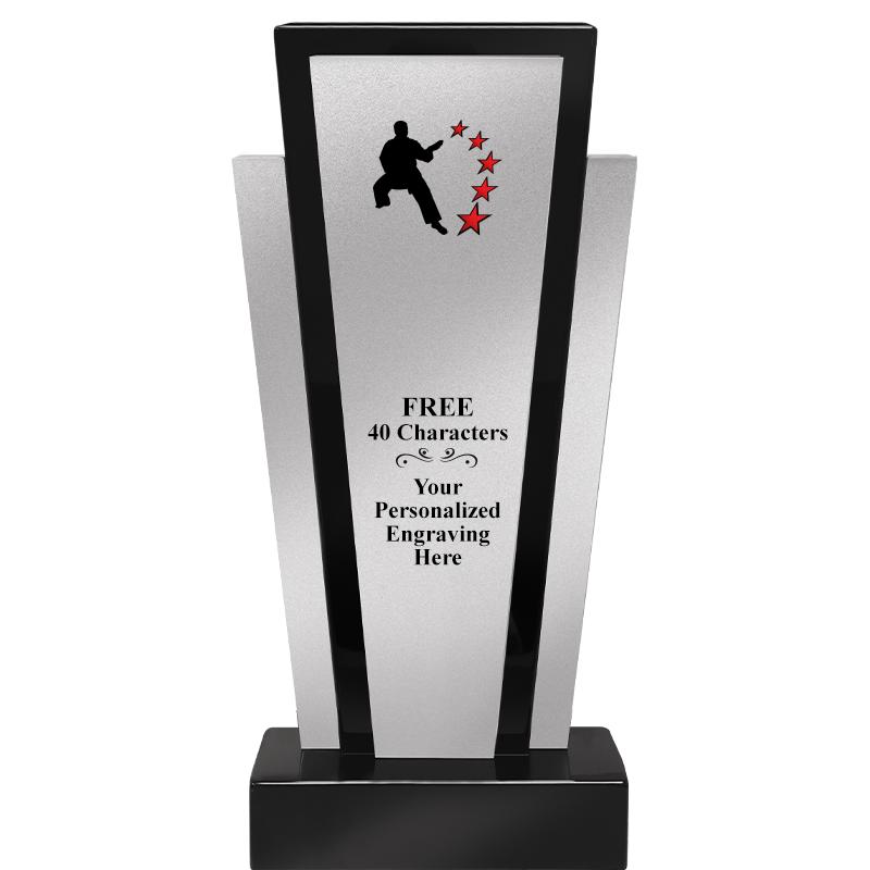 12.625" GRAPHITE WOOD TROPHY