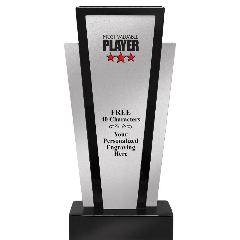 12.625" GRAPHITE WOOD TROPHY