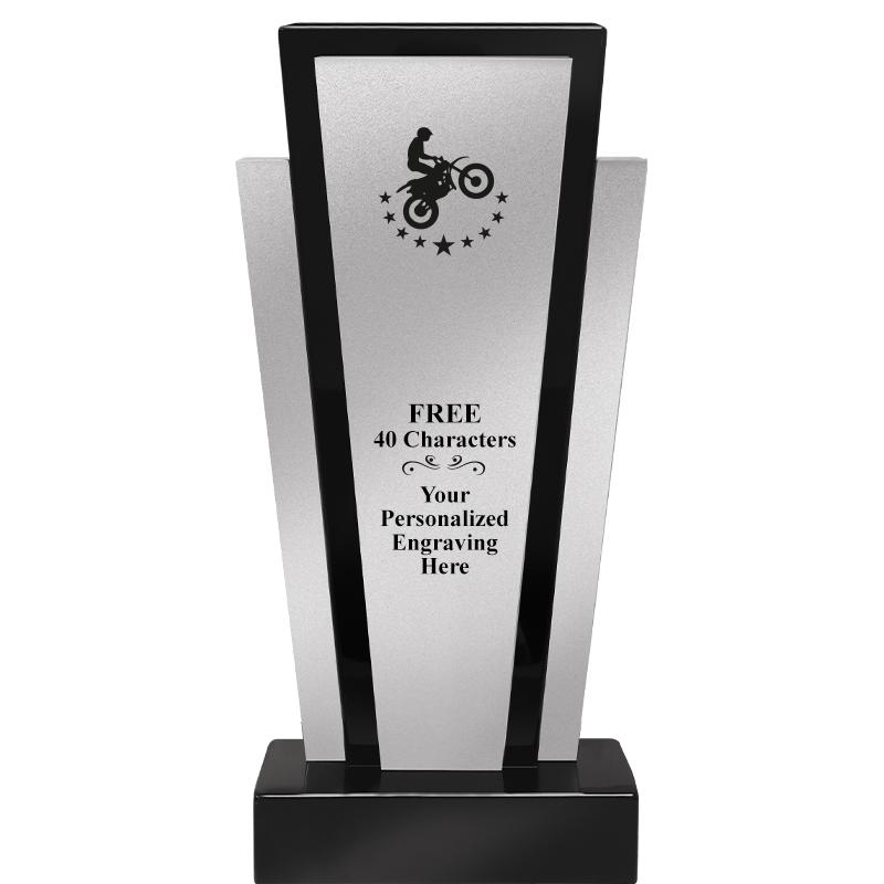 12.625" GRAPHITE WOOD TROPHY