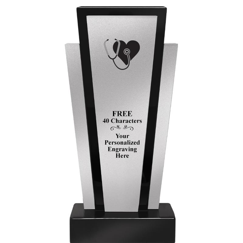 12.625" GRAPHITE WOOD TROPHY