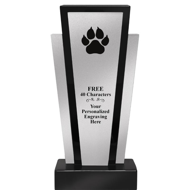 12.625" GRAPHITE WOOD TROPHY