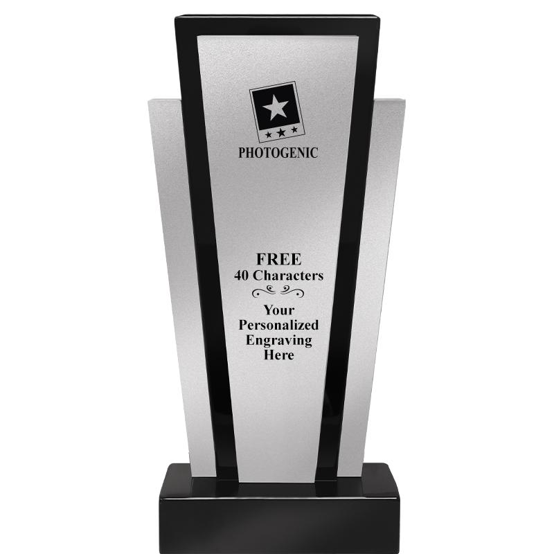 12.625" GRAPHITE WOOD TROPHY