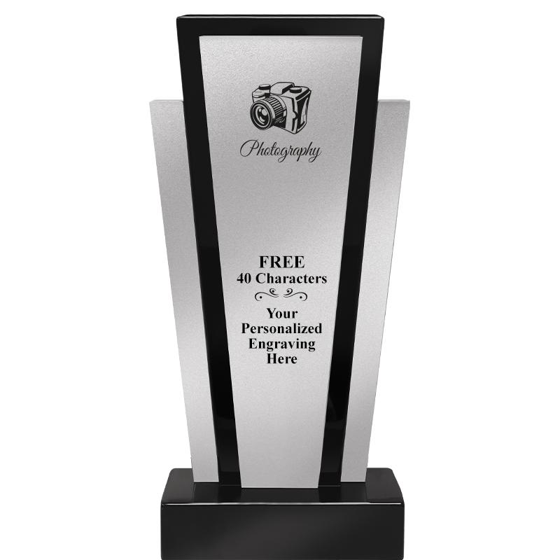 12.625" GRAPHITE WOOD TROPHY