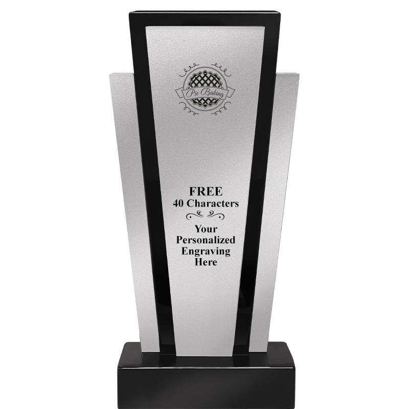 12.625" GRAPHITE WOOD TROPHY