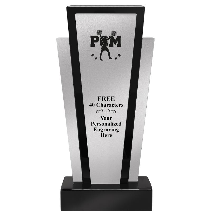 12.625" GRAPHITE WOOD TROPHY