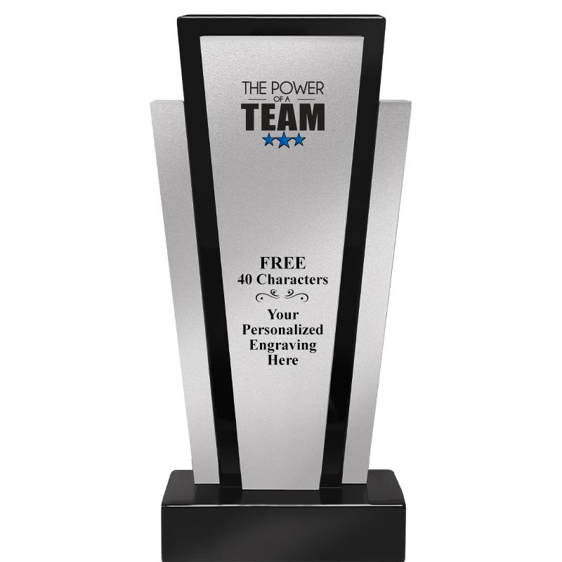 12.625" GRAPHITE WOOD TROPHY