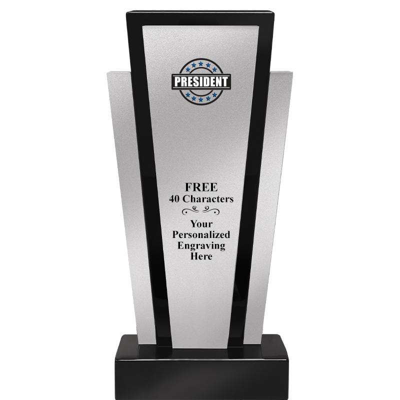 12.625" GRAPHITE WOOD TROPHY