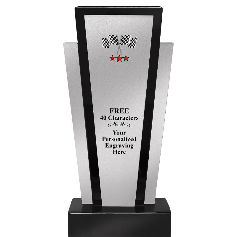 12.625" GRAPHITE WOOD TROPHY