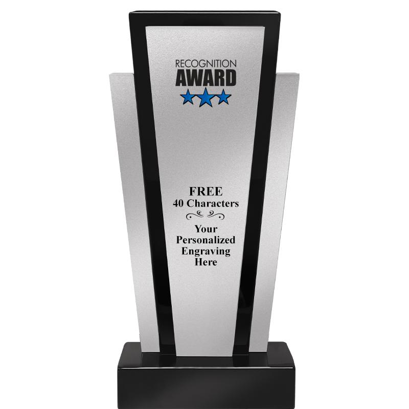 12.625" GRAPHITE WOOD TROPHY