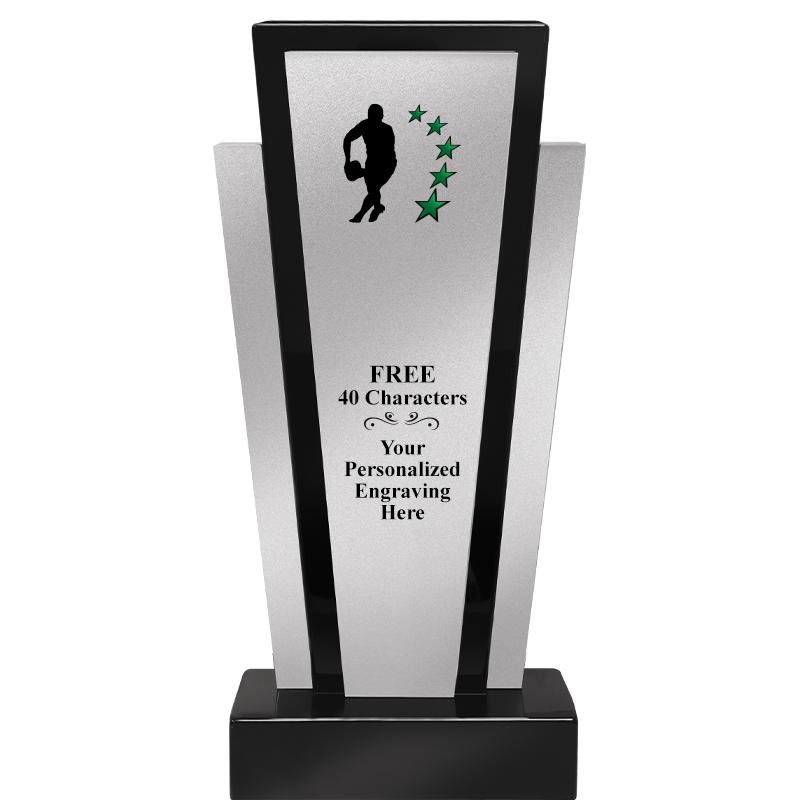 12.625" GRAPHITE WOOD TROPHY