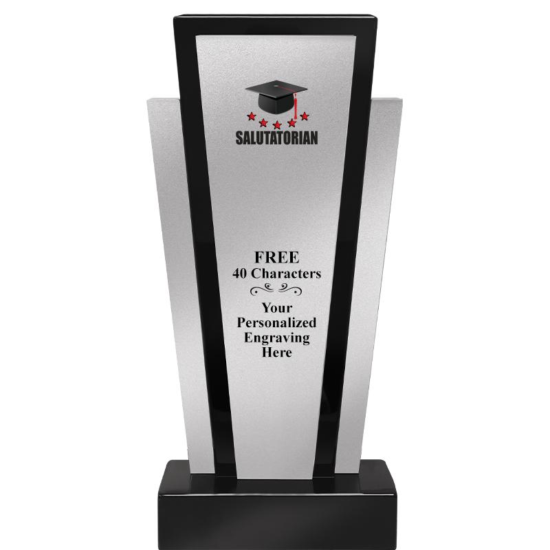 12.625" GRAPHITE WOOD TROPHY