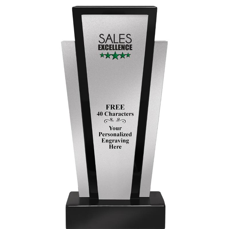 12.625" GRAPHITE WOOD TROPHY