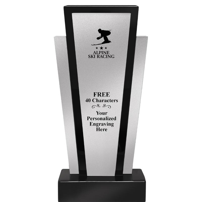 12.625" GRAPHITE WOOD TROPHY