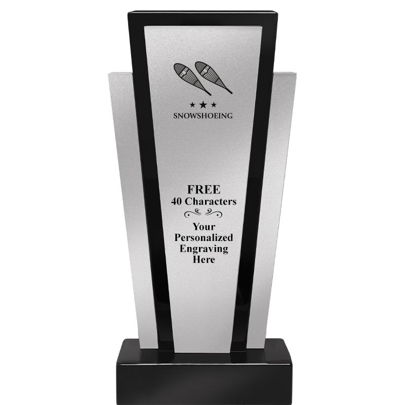 12.625" GRAPHITE WOOD TROPHY