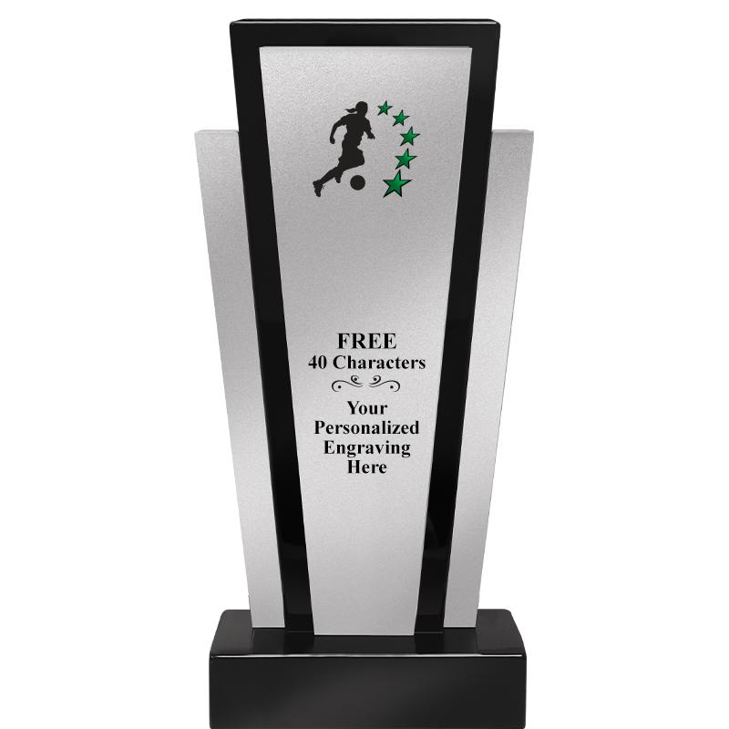 12.625" GRAPHITE WOOD TROPHY