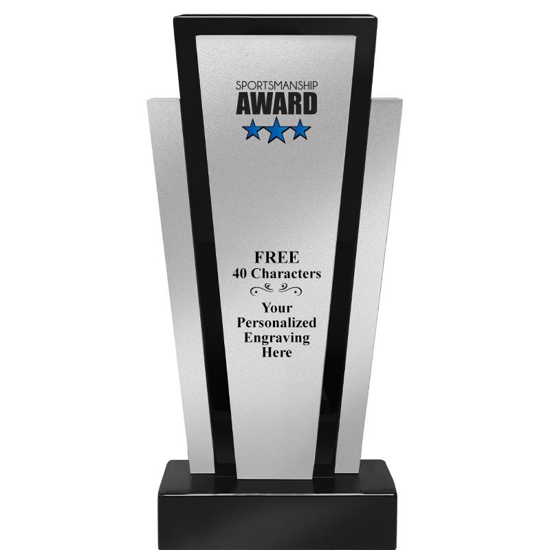 12.625" GRAPHITE WOOD TROPHY