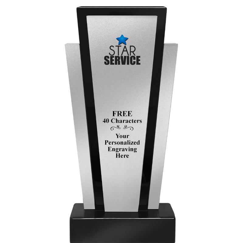 12.625" GRAPHITE WOOD TROPHY