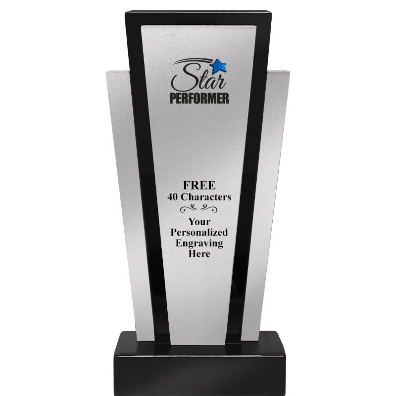 12.625" GRAPHITE WOOD TROPHY