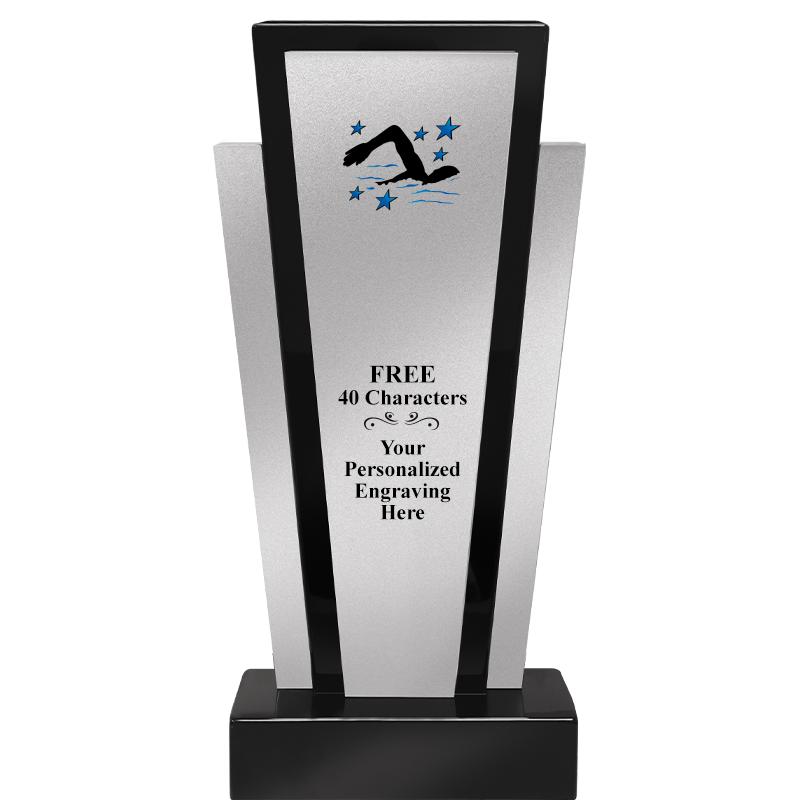 12.625" GRAPHITE WOOD TROPHY