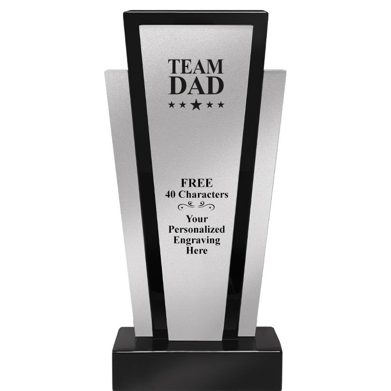 12.625" GRAPHITE WOOD TROPHY