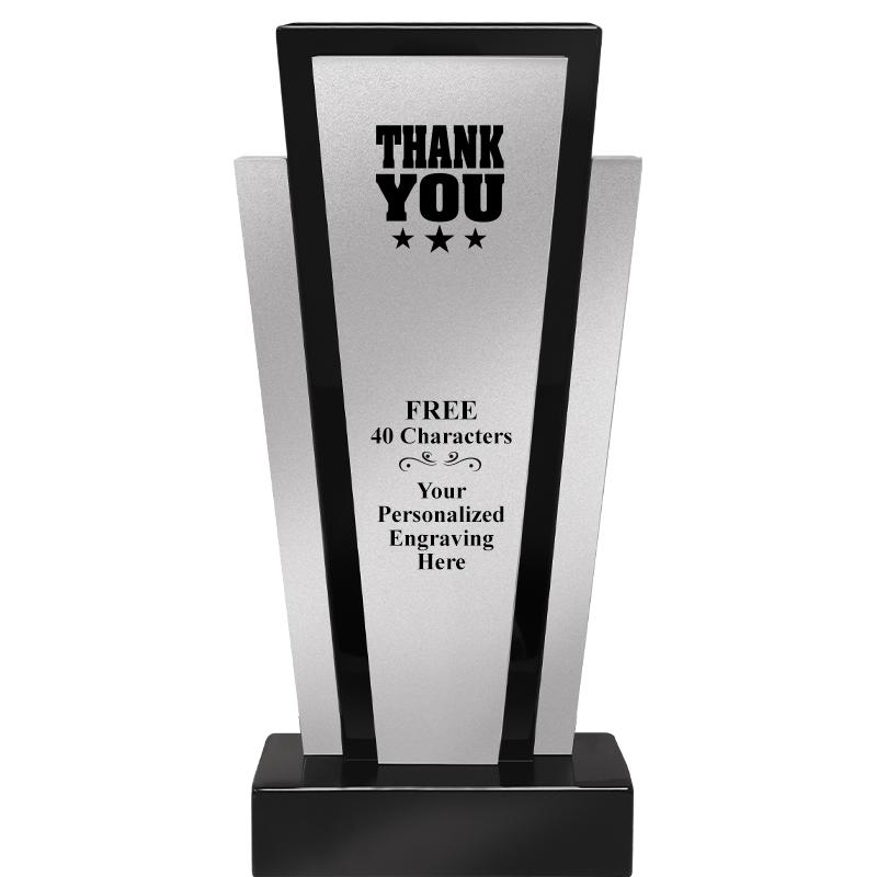 12.625" GRAPHITE WOOD TROPHY