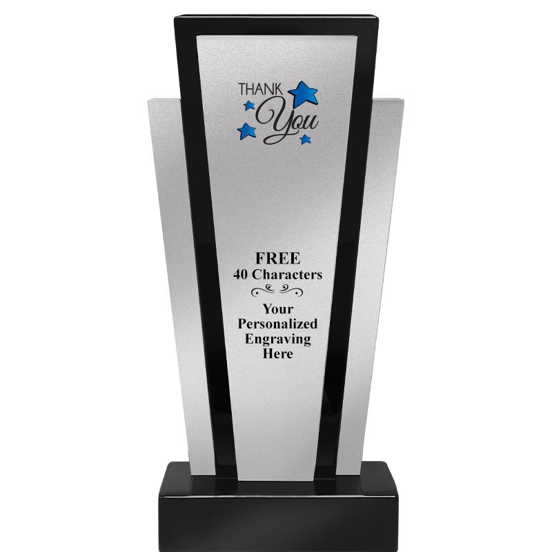 12.625" GRAPHITE WOOD TROPHY