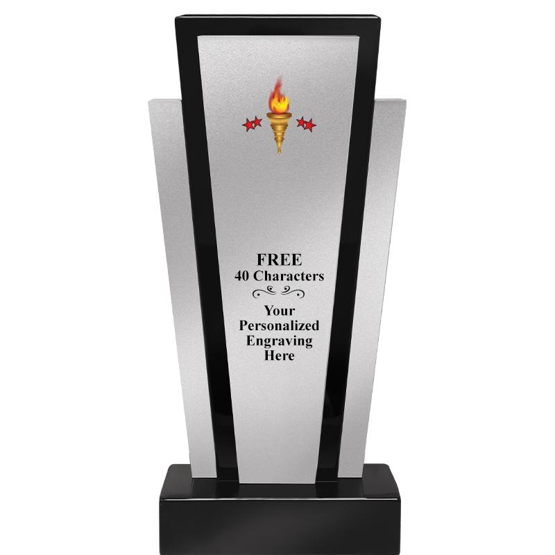 12.625" GRAPHITE WOOD TROPHY