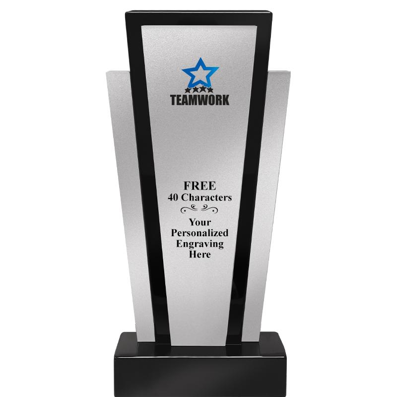 12.625" GRAPHITE WOOD TROPHY