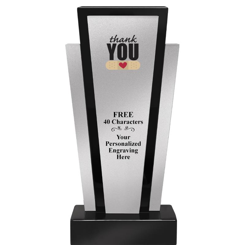 12.625" GRAPHITE WOOD TROPHY