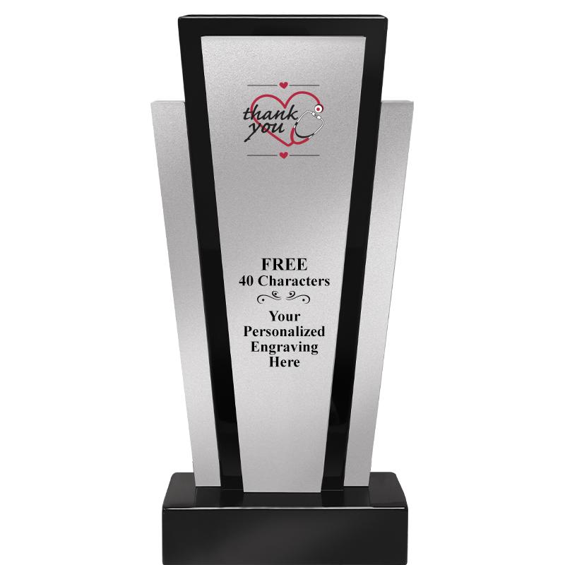 12.625" GRAPHITE WOOD TROPHY