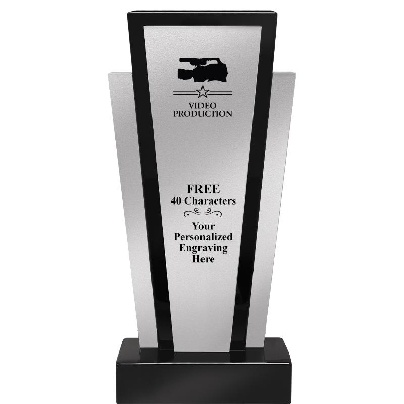 12.625" GRAPHITE WOOD TROPHY