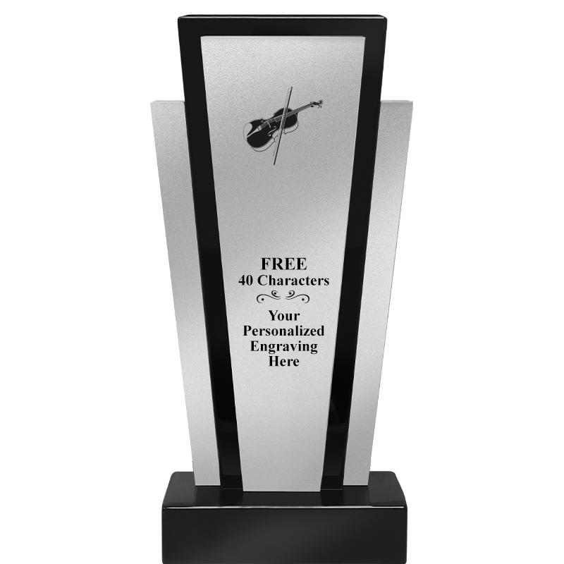 12.625" GRAPHITE WOOD TROPHY