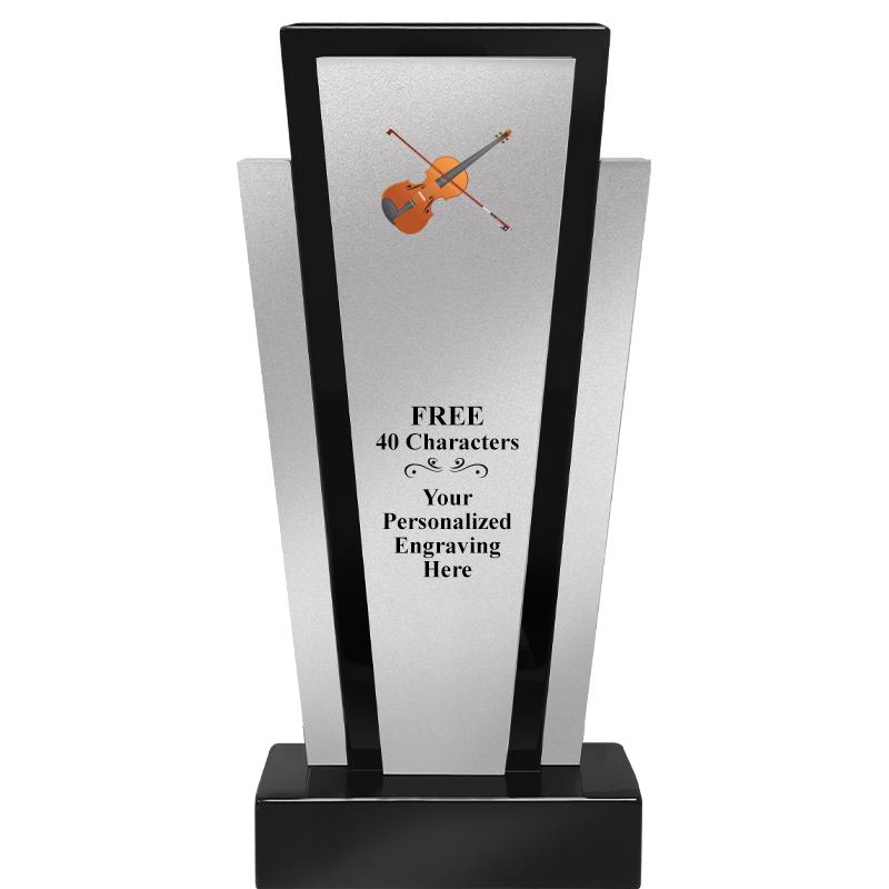 12.625" GRAPHITE WOOD TROPHY