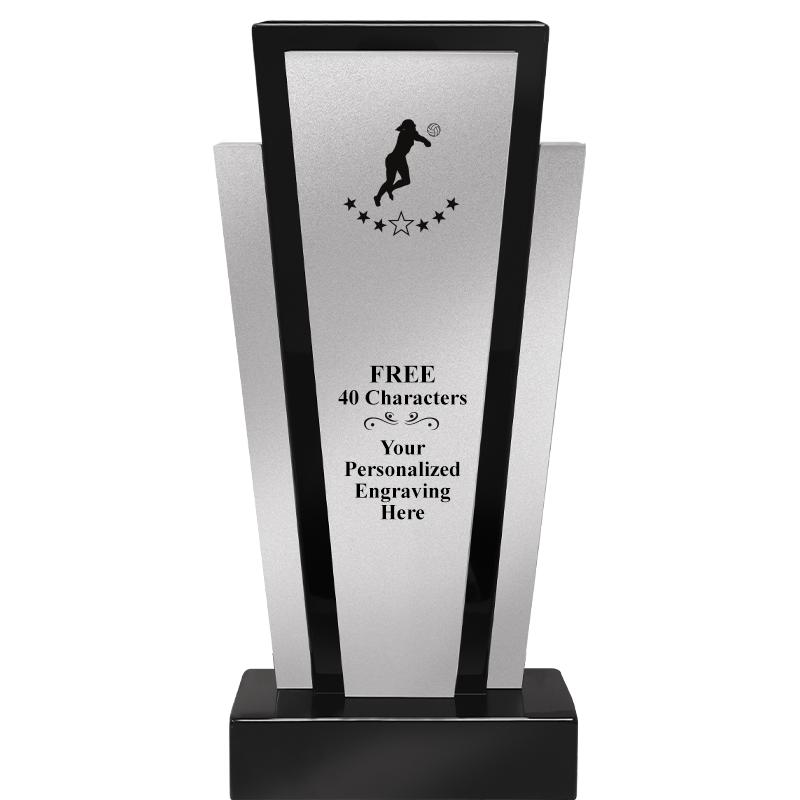 12.625" GRAPHITE WOOD TROPHY