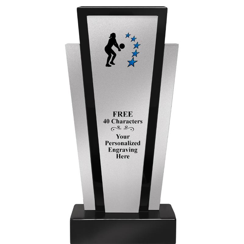 12.625" GRAPHITE WOOD TROPHY