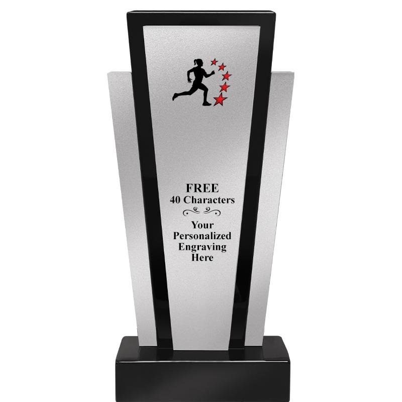 12.625" GRAPHITE WOOD TROPHY