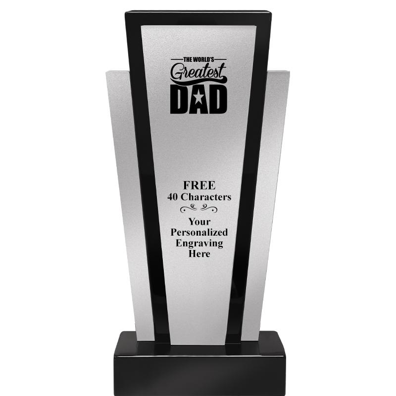 12.625" GRAPHITE WOOD TROPHY