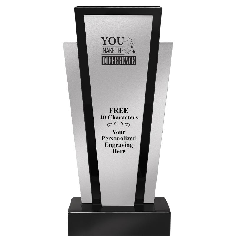 12.625" GRAPHITE WOOD TROPHY