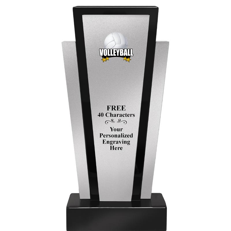 12.625" GRAPHITE WOOD TROPHY