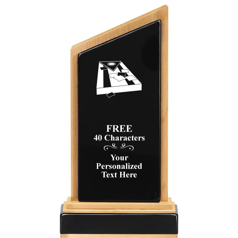 10" BIRCH WOOD TROPHY