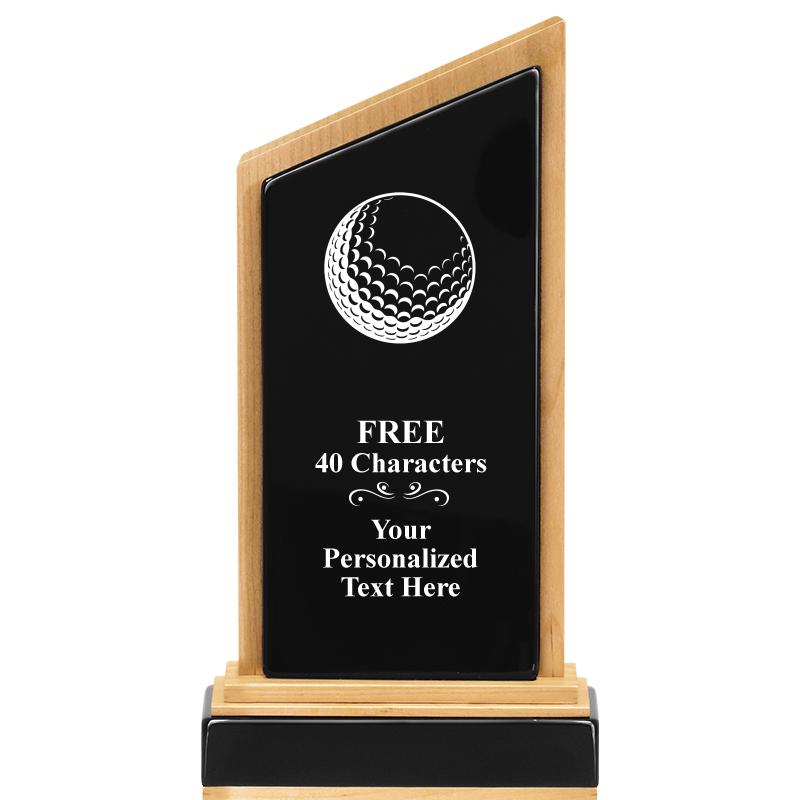 10" BIRCH WOOD TROPHY