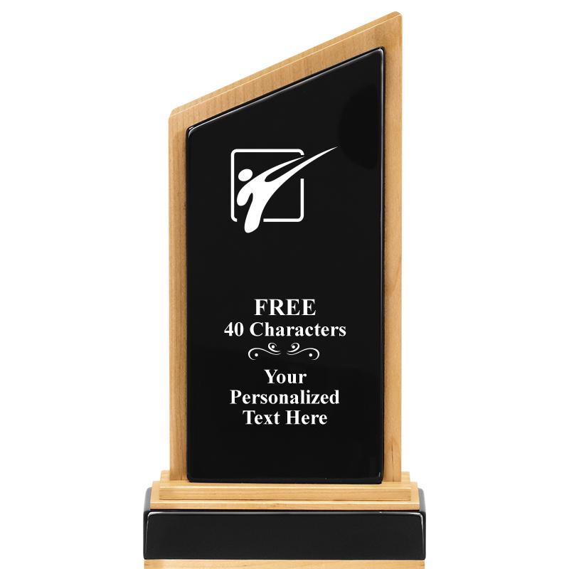 10" BIRCH WOOD TROPHY