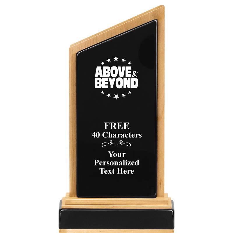 10" BIRCH WOOD TROPHY