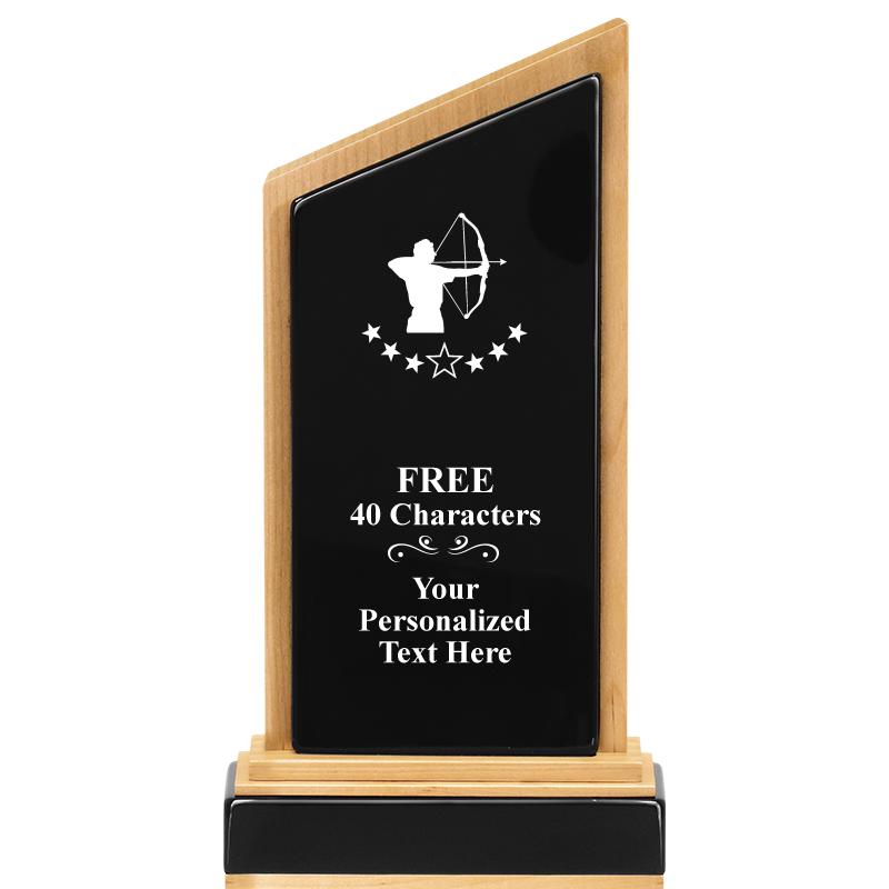 10" BIRCH WOOD TROPHY