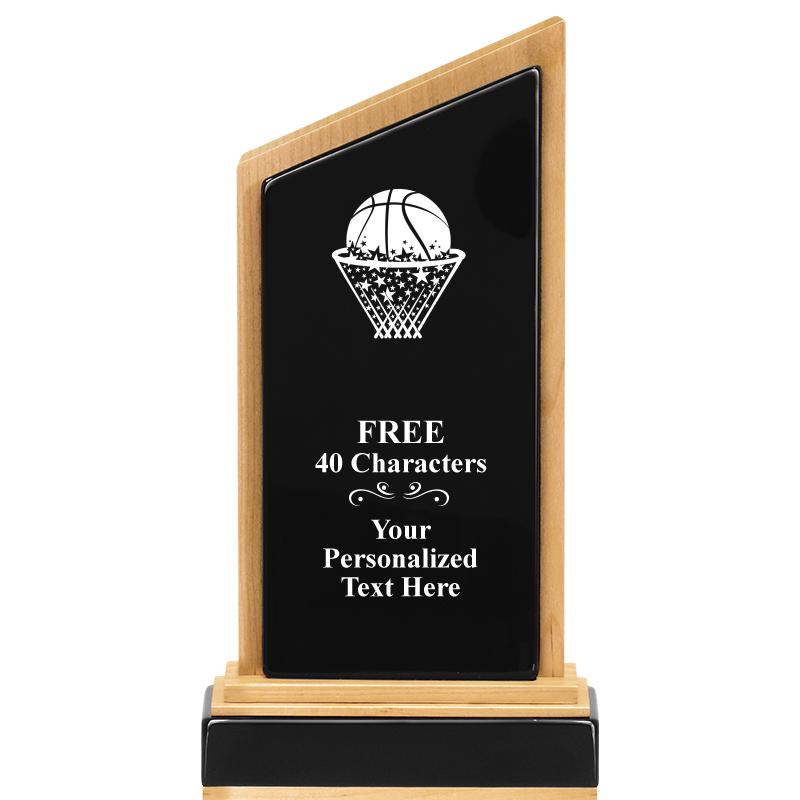 10" BIRCH WOOD TROPHY