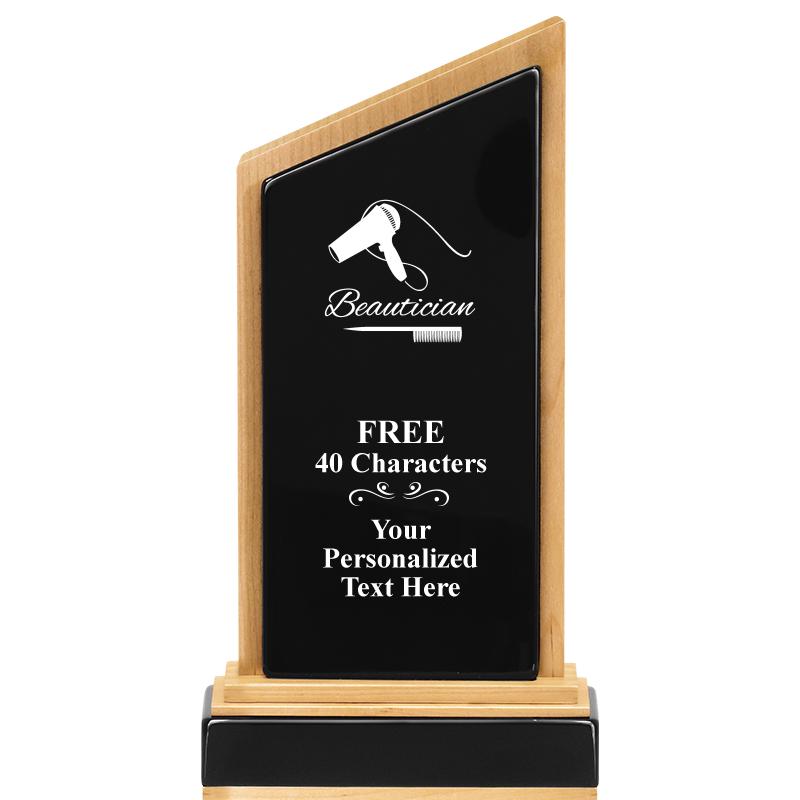 10" BIRCH WOOD TROPHY