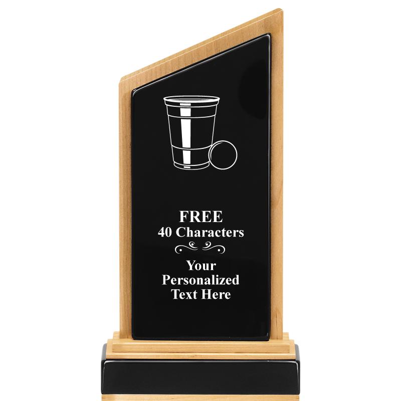 10" BIRCH WOOD TROPHY