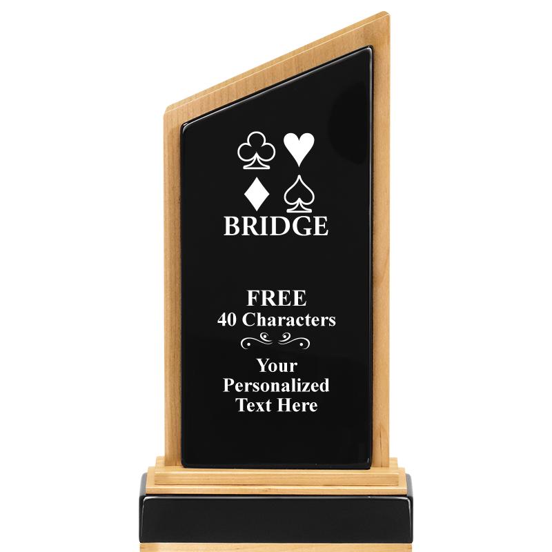 10" BIRCH WOOD TROPHY