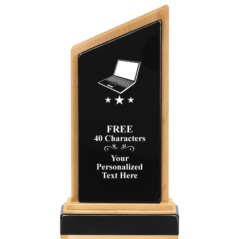 10" BIRCH WOOD TROPHY