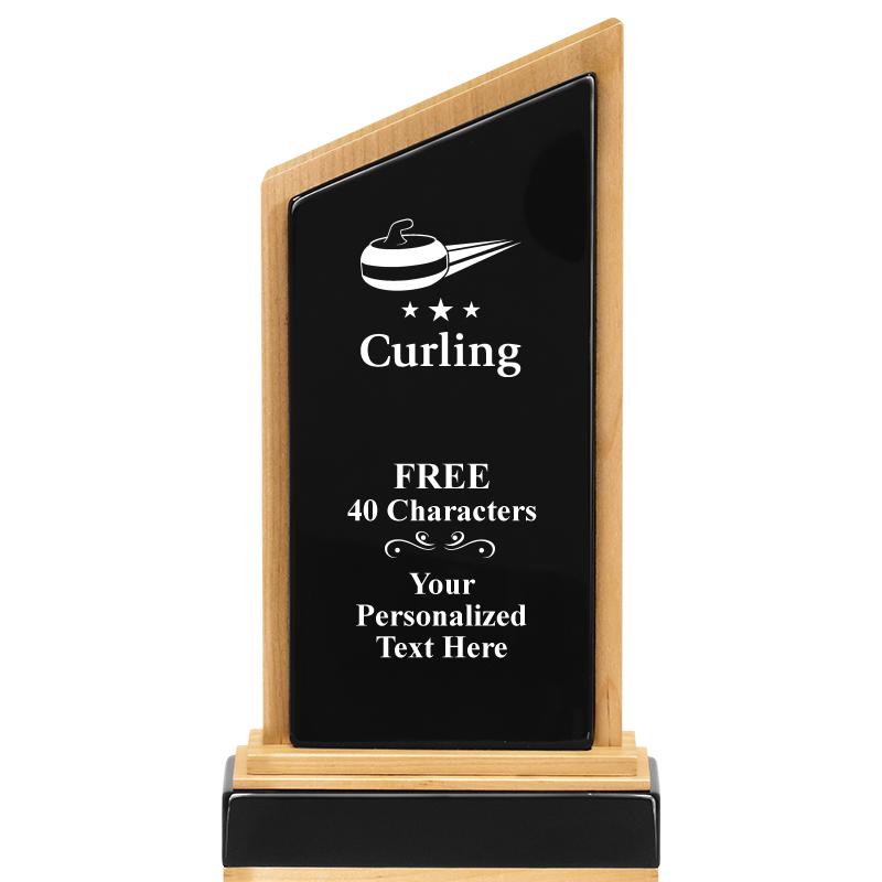 10" BIRCH WOOD TROPHY